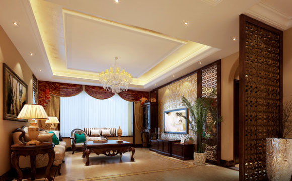 欧式风格装修设计，却给人以中式风格的感觉，会有人喜欢吗？