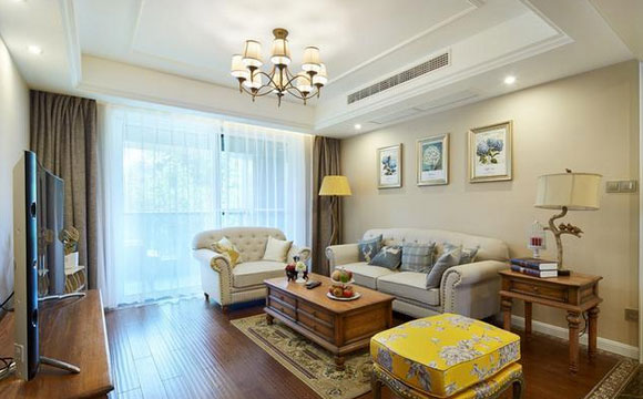 128㎡新房装修美得不可方物,卫生间贴墙纸真漂亮,全屋很温馨!