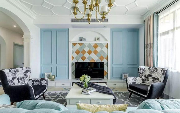 全屋美式田园风格装修,自然清新真耐看,卧室阳台更是美极了!