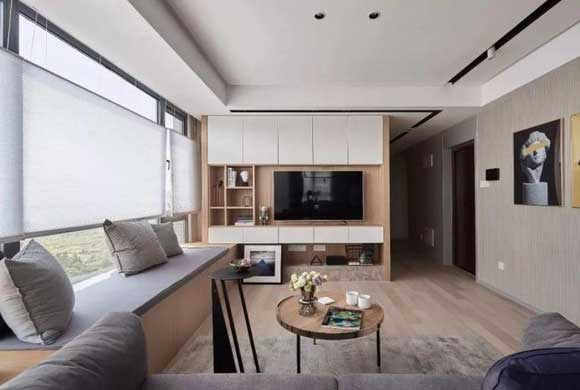 设计简洁却很温馨的客厅装修，没钱你就这样装，照样可以很漂亮！