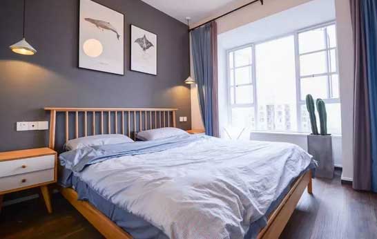 卧室窗帘搭配别大意，看看软装设计师家的卧室窗帘，真是很漂亮！