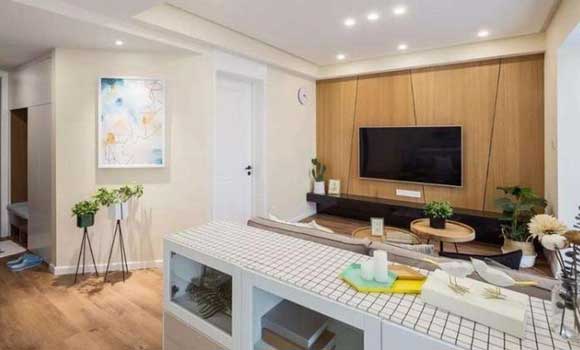 2019将要流行的电视背景墙装修,实用性和装饰性都很不错!