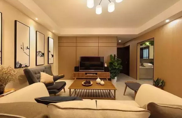 户型很少见的简约风格三房装修,色彩搭配真舒服,晒晒!