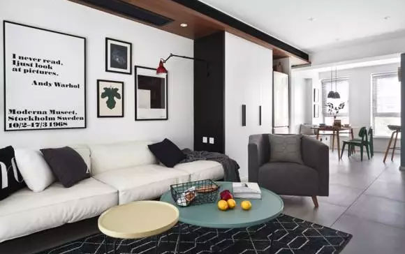 色彩清新简约的北欧风装修,有个性的温馨家居空间,你喜欢吗?