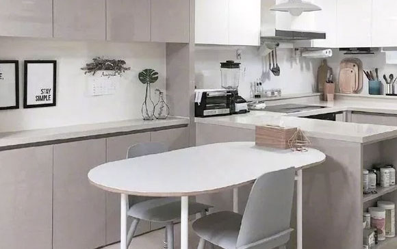 面积小的餐厅装修设计这样做，简洁大方很温馨，还很有个性哦！