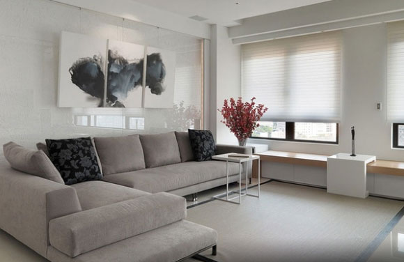 朋友家鞋柜装修没见过,电视背景墙后是餐厅,空间布局真特别!