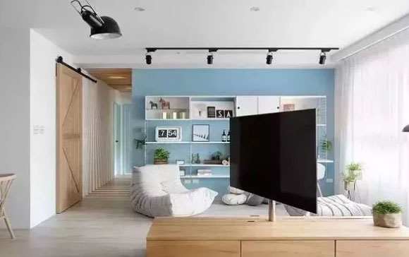 现在流行的电视背景墙装修,简洁大方美观实用,这样装错不了!