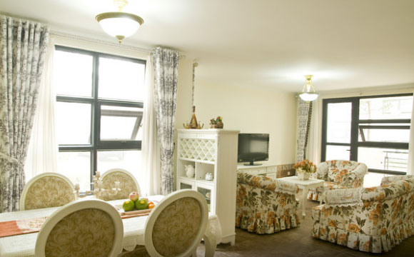 清新优雅的韩式田园风装修,装修简单却让人如沐春风!