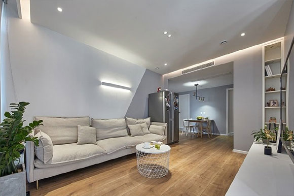 沙发背景墙装修真没必要太华丽，简单设计也能很漂亮，试试吧！