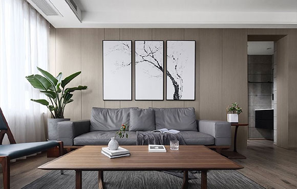 简约风格也能有中式韵味,这样装修,洋溢着深厚的新中式底蕴!