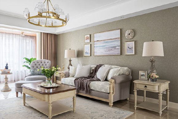 10套美式风格客厅装修案例,或简约或大气,每一套都让人难忘!