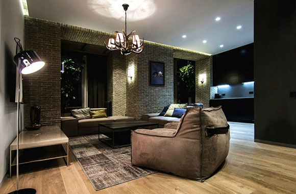 炫酷的现代风格装修，暗色系的搭配很有质感，你会喜欢吗？
