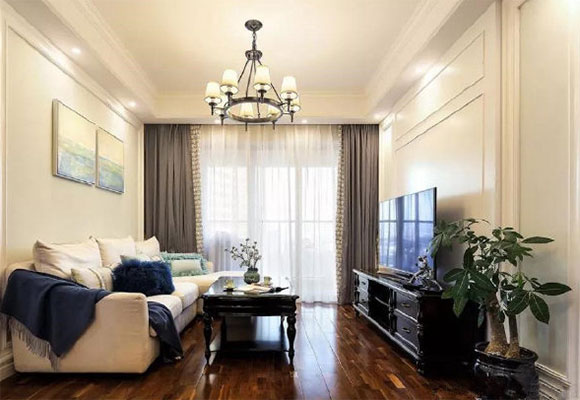 欧式风格装修也能很简约,小户型空间装修的另外一种选择!