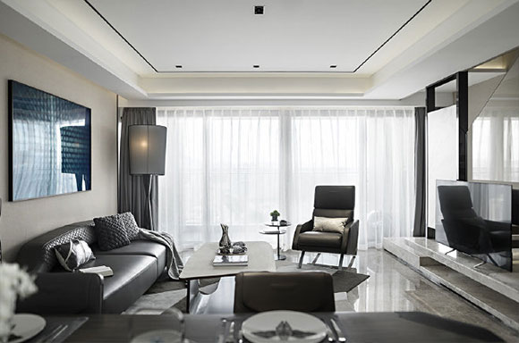 简而不凡的现代简约风装修，灰色调的时尚空间有品位够档次！