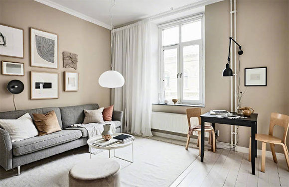 37㎡Loft公寓装修,卧室吊在在空中,小空间照样很幸福!