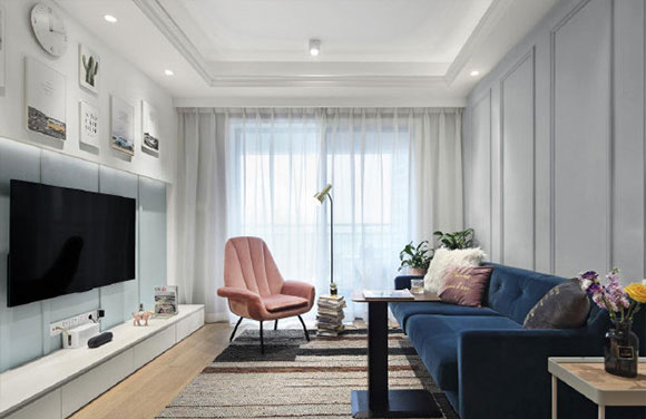 年过40的同事,用粉红色装修被说装嫩,卡座餐厅装修真漂亮!