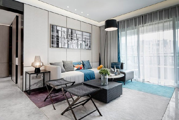 120㎡现代轻奢风装修，细节设计堪称完美，格调高雅很有档次！