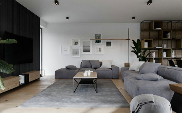 设计感很强的现代风格家装设计，这样装修新房酷到爆，心动吧！