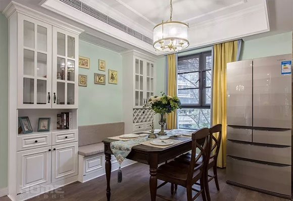小户型空间卡座式餐厅装修,家里面积小不要错过,真实用!