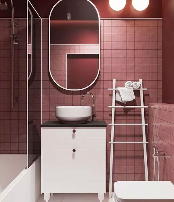 美观时尚的卫生间装修,营造有情调的家居生活,真是美极了!
