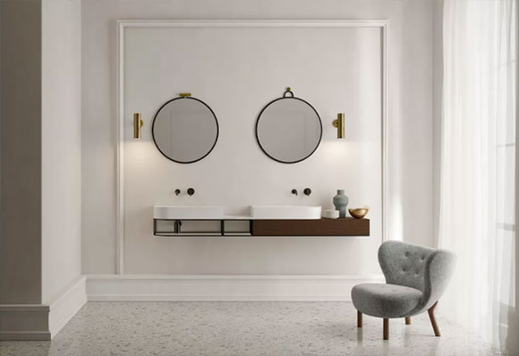 传统浴室柜已经不流行,简洁时尚的卫生间浴室柜,提升品位!