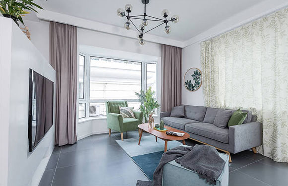 北欧风复式房装修,马卡龙色系真是温馨,不要太羡慕哦!