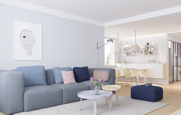 她家北欧风装修温馨惬意,色彩搭配简洁清新,全屋漂亮极了!