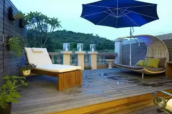 楼顶露天阳台别浪费,这样装修“美上天”,土豪们不要错过!