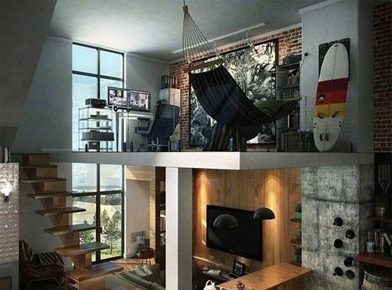 9套迷你复式公寓装修,合理利用空间,满足日常生活所有要求!