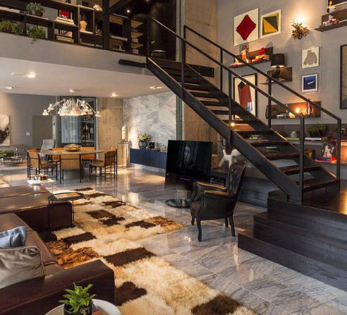 8套复式Loft装修设计，工作与生活的完美结合，真实用！