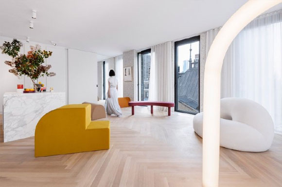 来自曼彻斯特的129㎡高端豪宅装修,不食人间烟火的优雅格调!