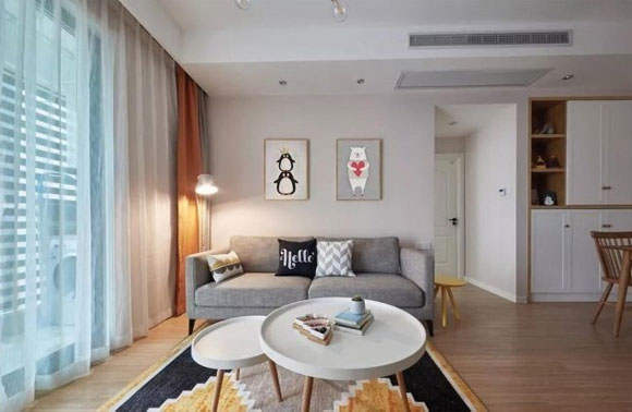 80㎡简约北欧风装修，小空间大视野，完美的家居设计！
