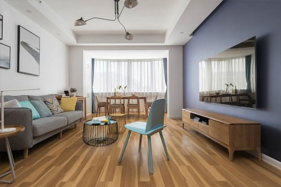 设计简约时尚的复式双层空间，双餐厅设计，全屋真是漂亮！