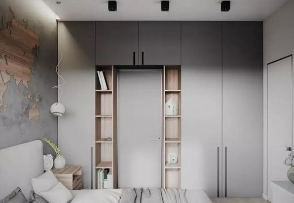 特别漂亮的衣柜装修，设计简洁大方很实用，你家卧室要不要试试？