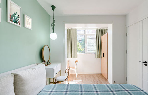 简约风格小户型装修,春意盎然幸福感爆棚,阳台改榻榻米真好!