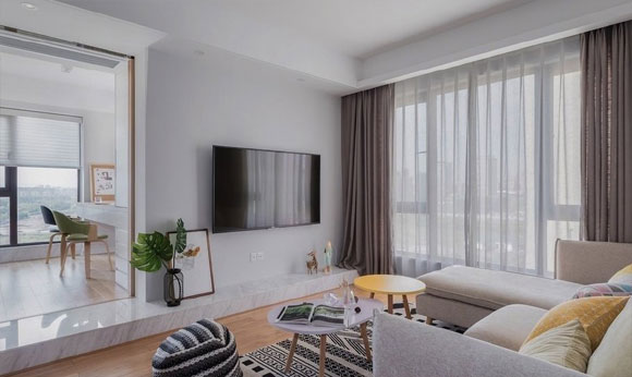 时尚的简约风格装修，阳光书房装修真实用，全屋设计简洁很漂亮！