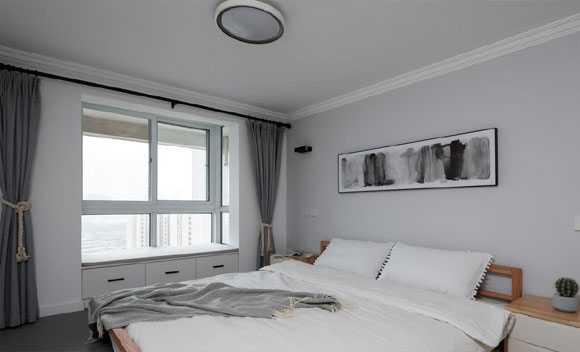 106㎡极简北欧风装修设计，灰白色的梦幻空间，硬装30万贵吗？