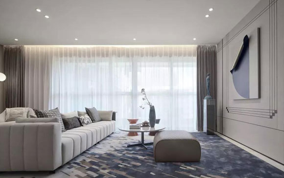 这是见过最大气的现代风格装修，有档次不张扬，有品位不庸俗！