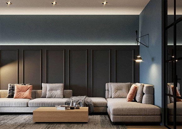 传说中的莫兰迪色系轻奢风装修,格调高雅上档次,享受小资生活!