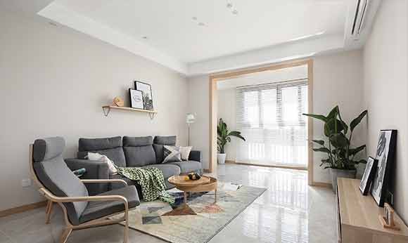简约风格三房装修,清新淳朴的家居空间,让人感觉特别轻松!