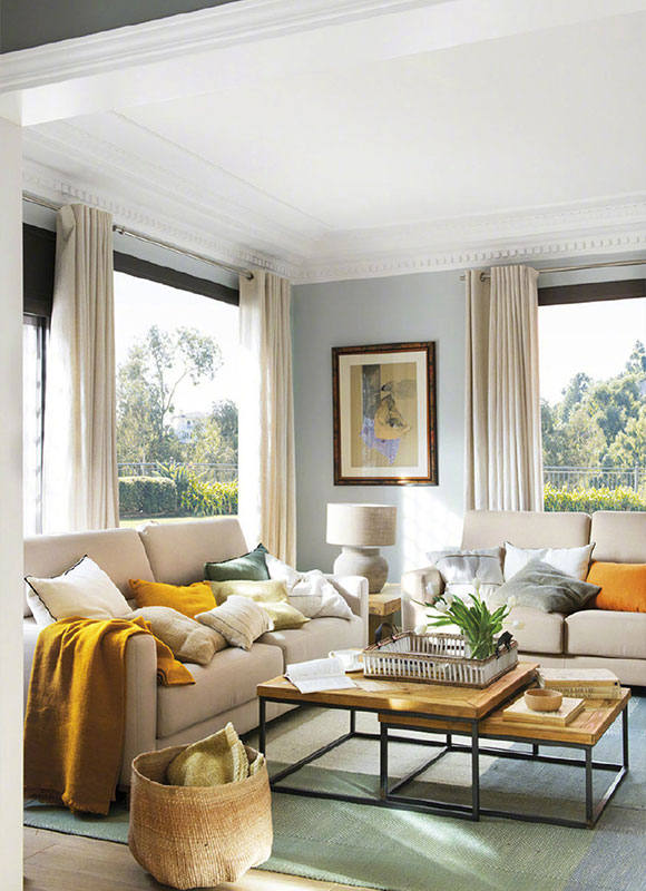 好清新的田园风格装修,轻松舒适很惬意,这就是理想中的家吧!