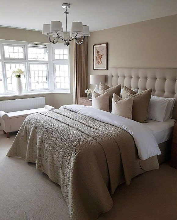 来自国外的复式空间装修,色彩搭配简洁却很精致,卧室装修超温馨!