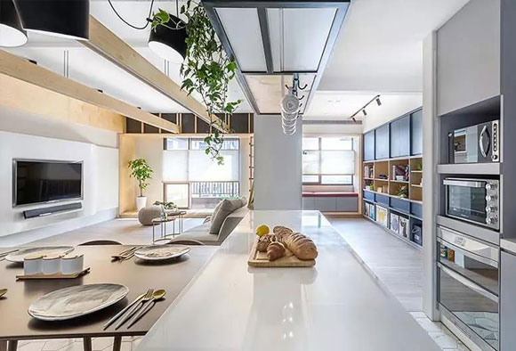 115㎡北欧风三房装修,简洁时尚很舒适,开启幸福家居生活!