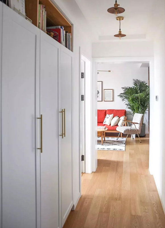 顶天立地的阳台、过道储物柜，收纳能力太强大，超级实用的设计！