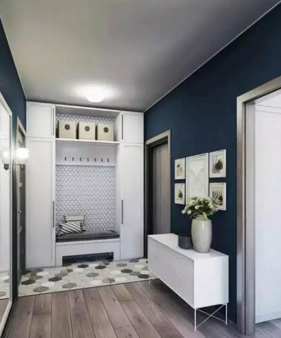 鞋柜要不要做到顶?鞋柜装修不是越大越好,合适的才是最好的!