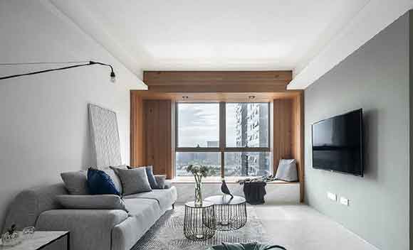 不顾家人反对,坚持在客厅装飘窗,入住才知很实用,有创意!