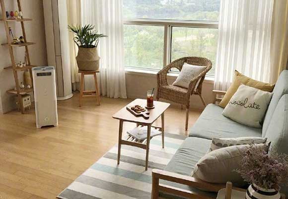 她家日式原木风装修,自然纯粹很舒服,住进去就不想出来!