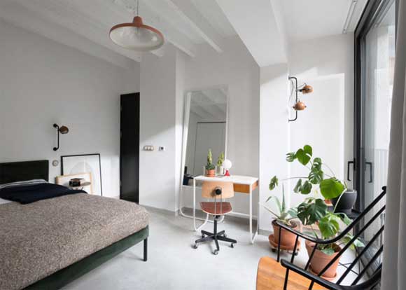 简约风格公寓装修太漂亮，闺蜜来了就说要合租，设计简洁很温馨！