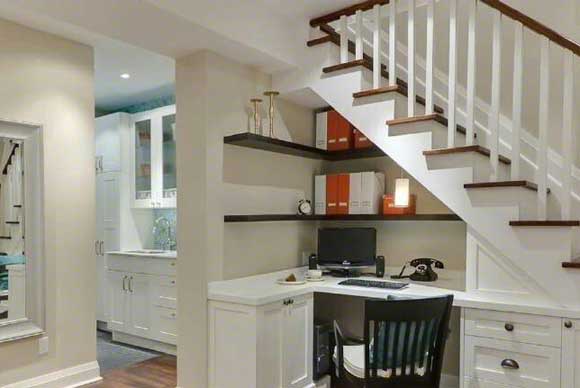 再小的角落也能当书房,9套面积小巧的书房装修,超级实用!