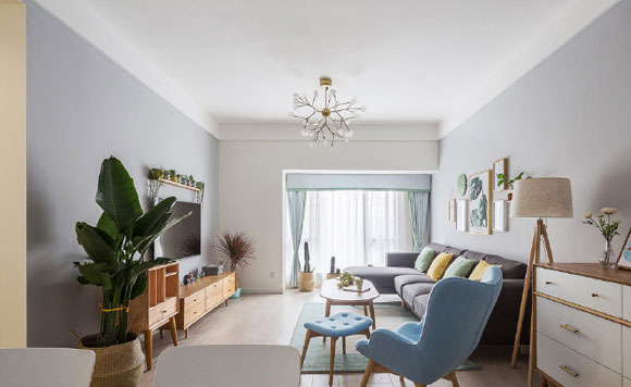 特别温馨的北欧风装修,清爽整洁很时尚,朋友们都说有品位!